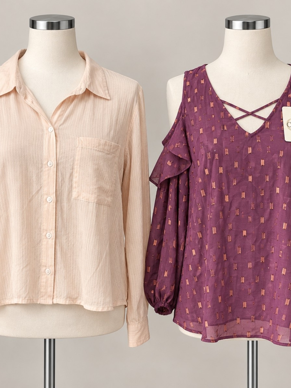 Women’s size Large 2-piece top bundle.